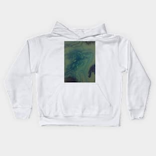 Untitled in Blue II Kids Hoodie